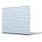 Blue and White Stripes Pixelbook Skin